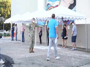 PRNG continues to vaccinate the elderly throughout the island
