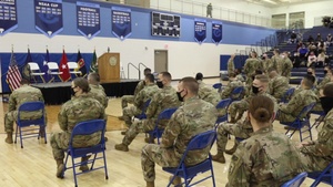 Nebraska National Guard 192nd Military Police Detachment sendoff ceremony