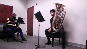 Musician Enlisted Option Program Audition at RSS Rockville (BROLL)