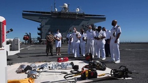 USS Hershel "Woody" Williams host South African Key Leader Engagement