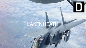 100 ARW & 48th FW fly over Estonia