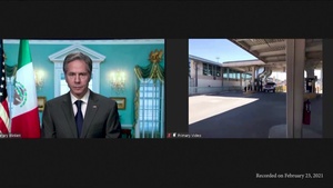 Secretary Blinken's Virtual Tour of the Paso Del Norte Port of Entry El Paso/Ciudad Juarez.