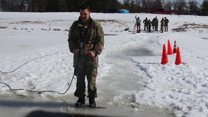 CWOC Class 21-04 student completes cold-water immersion training at Fort McCoy, Part III