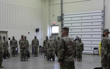 NYNG 53rd Digital Liaison Detachment Change of Command Ceremony