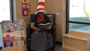 Read Across America – Patricia Hill reads “The Cat in the Hat” by Dr. Seuss