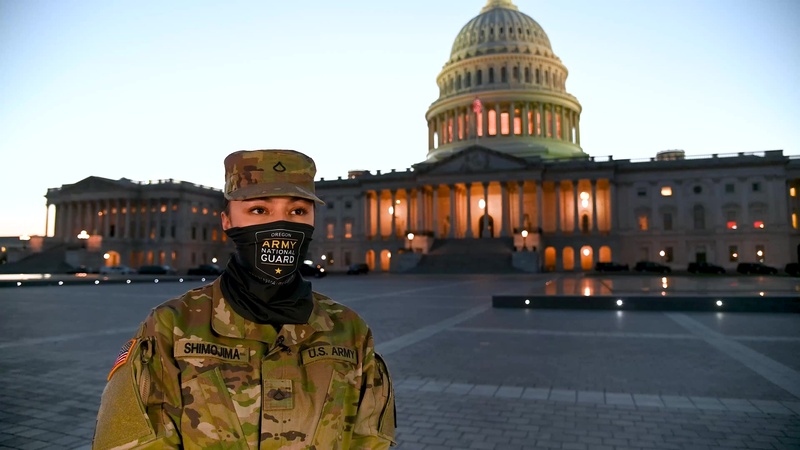 Oregon Army National Guard Military Police Reflect on Inauguration Experience