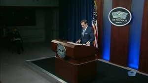 Pentagon Press Secretary Briefs Media