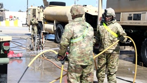 Military Police Company conducts customs operations in Kuwait