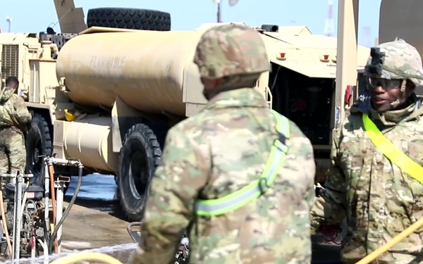 Military Police Company conducts customs operations in Kuwait
