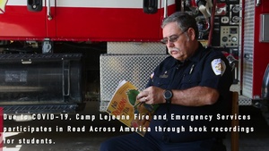 MCB Camp Lejeune Fire and Emergency Services' Read Across America 2021