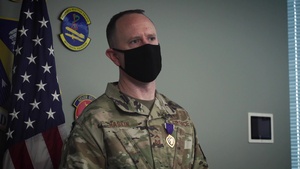 Wright-Patt Airman Receives Purple Heart