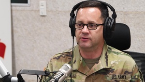AFN Radio interview with Col Peters( masks update)