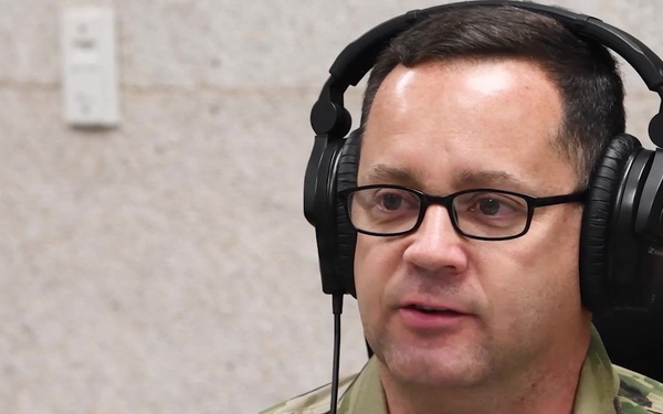 AFN Radio interview with Col Peters( masks update)