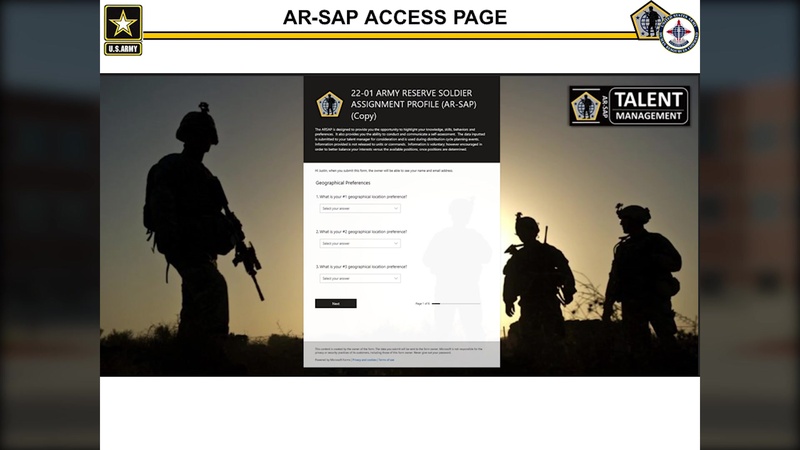 Brig. Gen. Kris Belanger discusses RPMD and AR-SAP