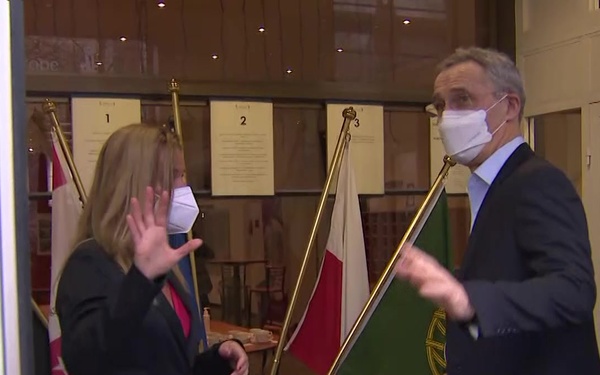 NATO Secretary General at the College of Europe in Bruges (broll)