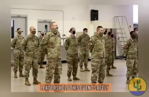 847th Human Resources Company, A2 Platoon Deployment Ceremony
