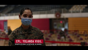 Marine on the Street: COVID-19 Vaccine