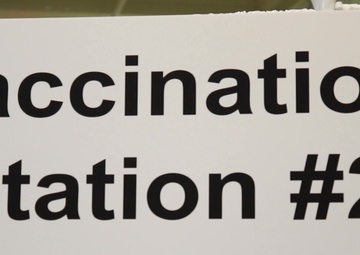 B-Roll: U.S. Army Soldiers administer COVID-19 vaccine in Trenton, NJ
