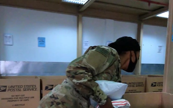 mail operations on Camp Arifjan