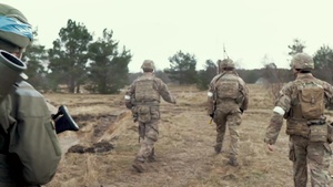 US and Lithuanian troops conduct joint training