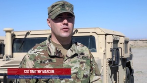 1st TSC conducts CBRN training