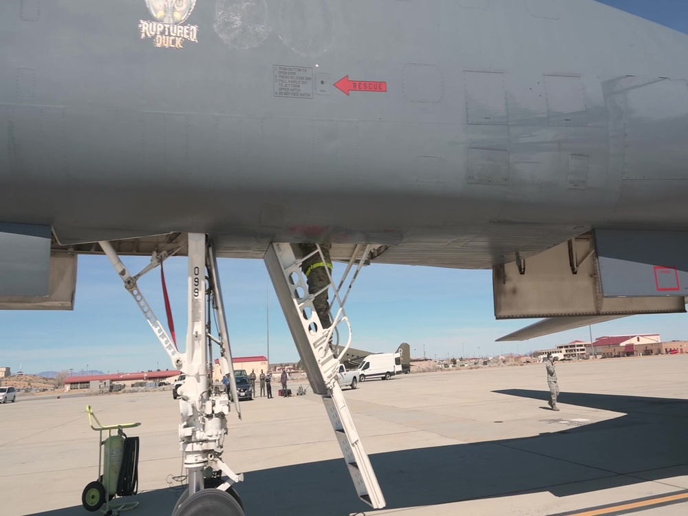 DVIDS - Video - The EAGIL has landed -Divested B-1B Lancer to become ...