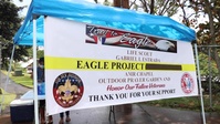 Scout BSA Troop 304 gifts prayer garden to AMR Chapel