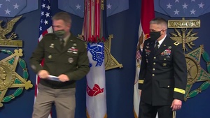 Promotion Ceremony in honor of BG Douglas F. Stitt