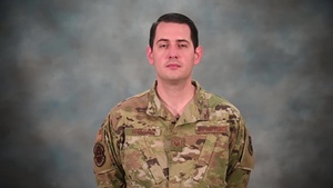 WWI Memorial - First Colors Ceremony - 58 Aircraft Maintenance Squadron/Staff Sergeant Jackson Venegas