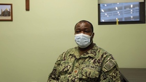 U.S. Navy Sailor reaches out to his church community to fill COVID vaccination appointments