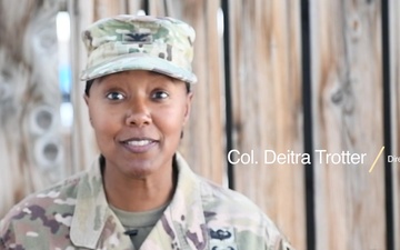 U.S. ARMY COL. SENDS WOMEN'S HISTORY MONTH MESSAGE FROM CAMP LEMONNIER