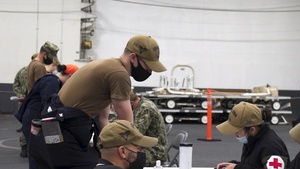 USS Carl Vinson (CVN 70) Receives COVID-19 Vaccine