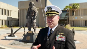 NSA Panama City Cmdr. Keith Foster assumes command