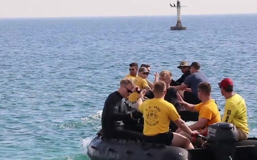 B-roll 74th Engineer Dive Detachment Conducts Training