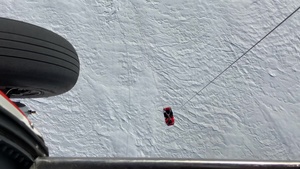 Aircrew from Air Station Traverse City conducts hoist training in Michigan's Upper Peninsula
