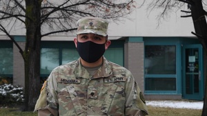 Utah National Guard Soldiers help vaccination efforts in Logan, Utah