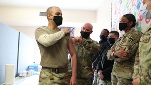 Service members prepare for soft opening of Orange, NJ CVC