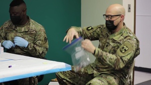 Service members support COVID-19 vaccination operations in Jersey City