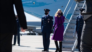 FLOTUS visits Joint Base McGuire-Dix-Lakehurst