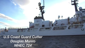 Coast Guard Cutter Douglas Munro return home from final patrol