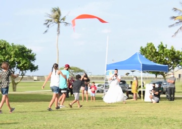 Andersen AFB community celebrates native CHamoru people, Guam culture b-roll 2