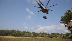 CH-53E Super Stallion Hoist Operations (B-Roll)