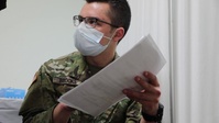 Service members support COVID-19 vaccination operations in Orange, NJ