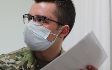 Service members support COVID-19 vaccination operations in Orange, NJ