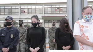 Moment of Silence - 3rd Marine Expeditionary Brigade honors Operation Tomodachi