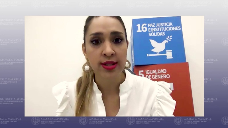 Marshall Center Voices:  Alejandra Hernández Quan, Vice Minister of Security, Honduras