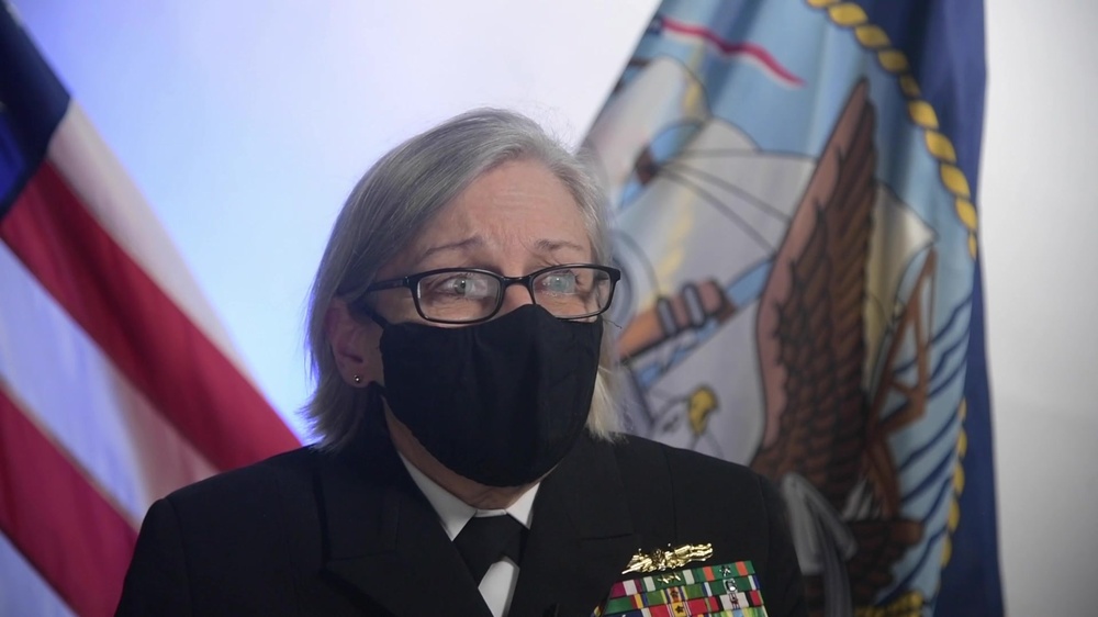 DVIDS - Video - Capt Goodin Discusses her connection to USS Conestoga