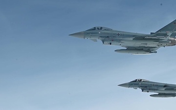 100th ARW supports German fighter jets during exercise Baltic Trident
