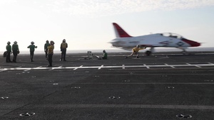 USS Gerald R. Ford (CVN 78) Conducts TRACOM CQ