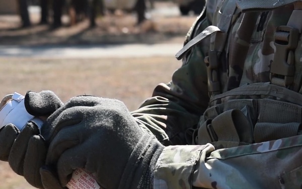 ‘Patriot’ Soldiers Conduct Pyro, Smoke Grenade Training